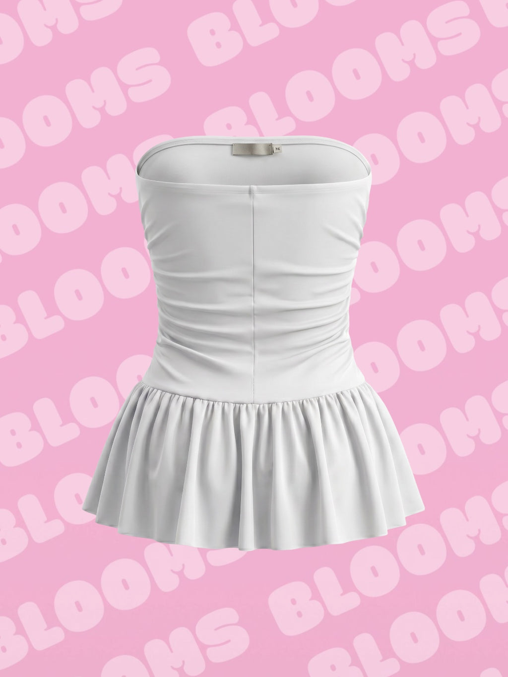 Abito mini a fascia