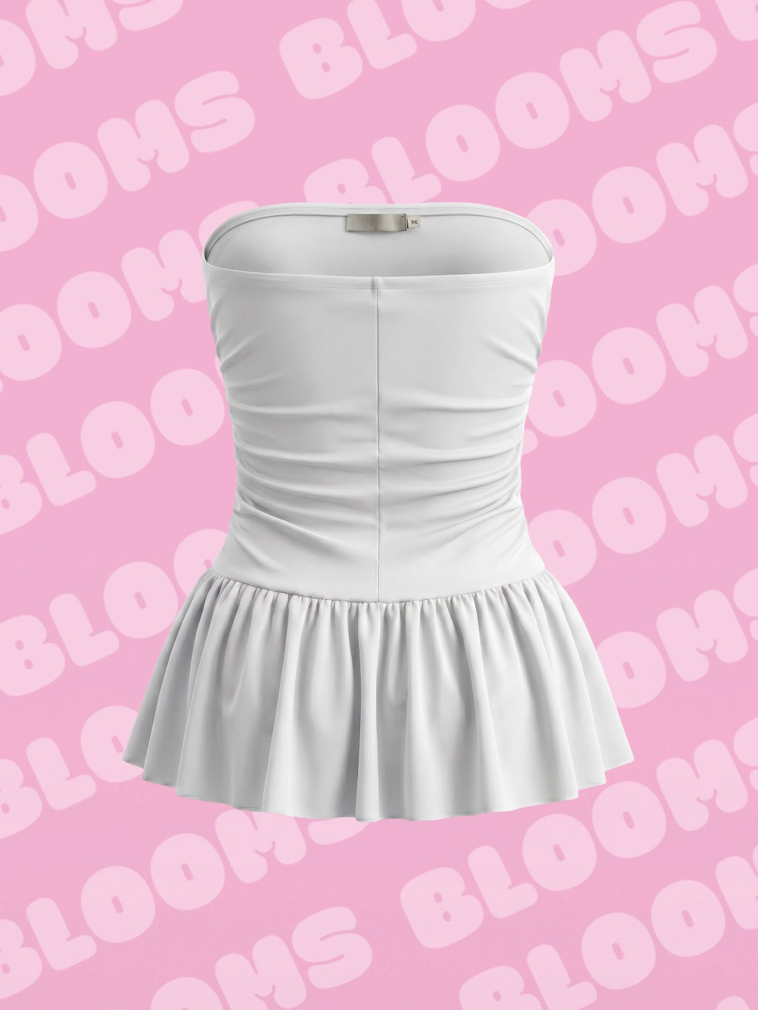 Abito mini a fascia