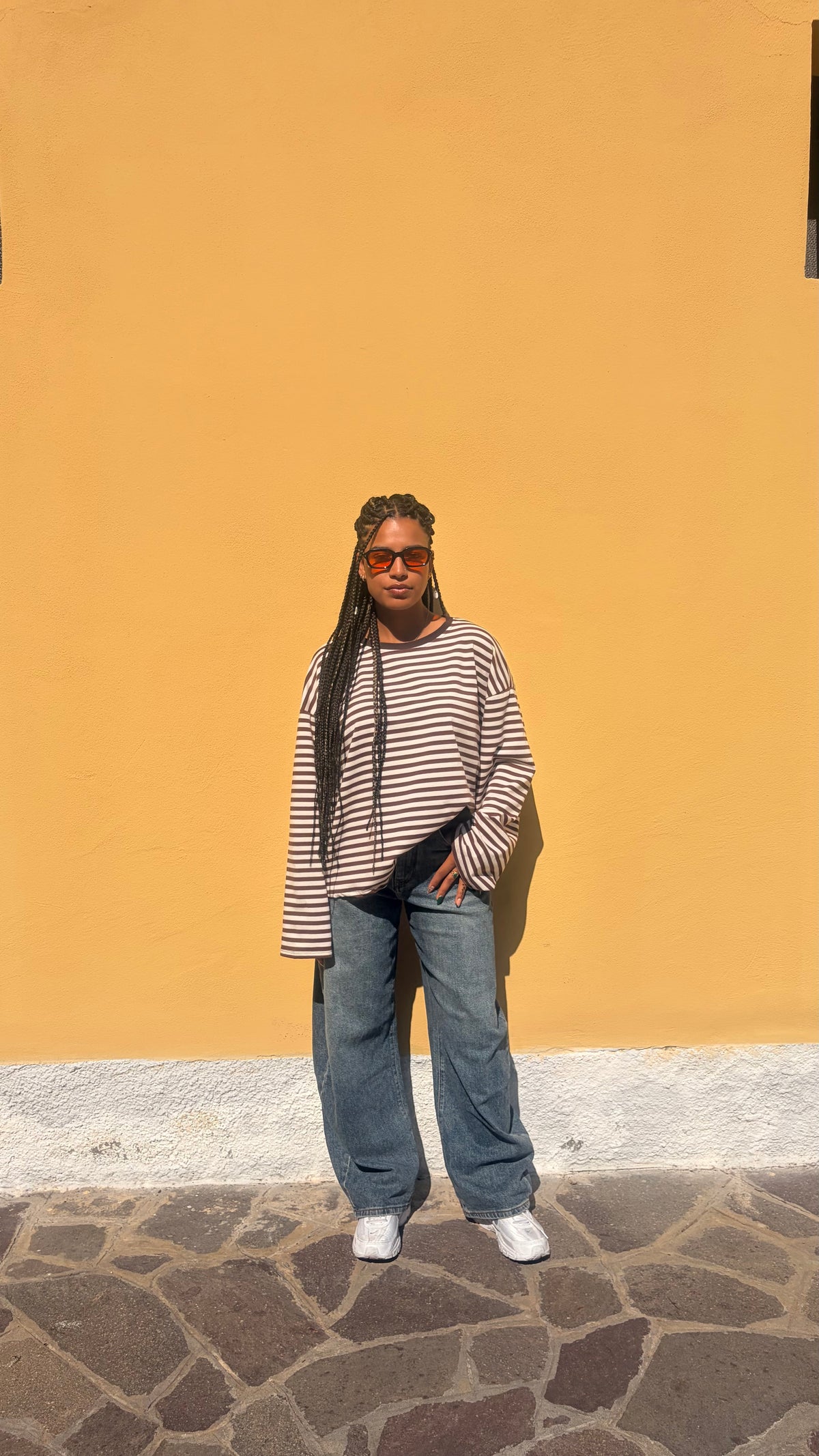 Maglia a Righe Oversize