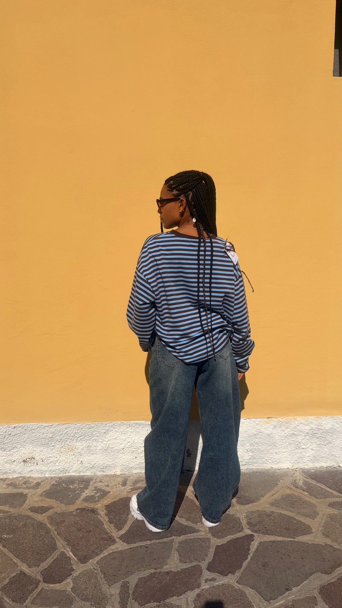 Maglia a Righe Oversize