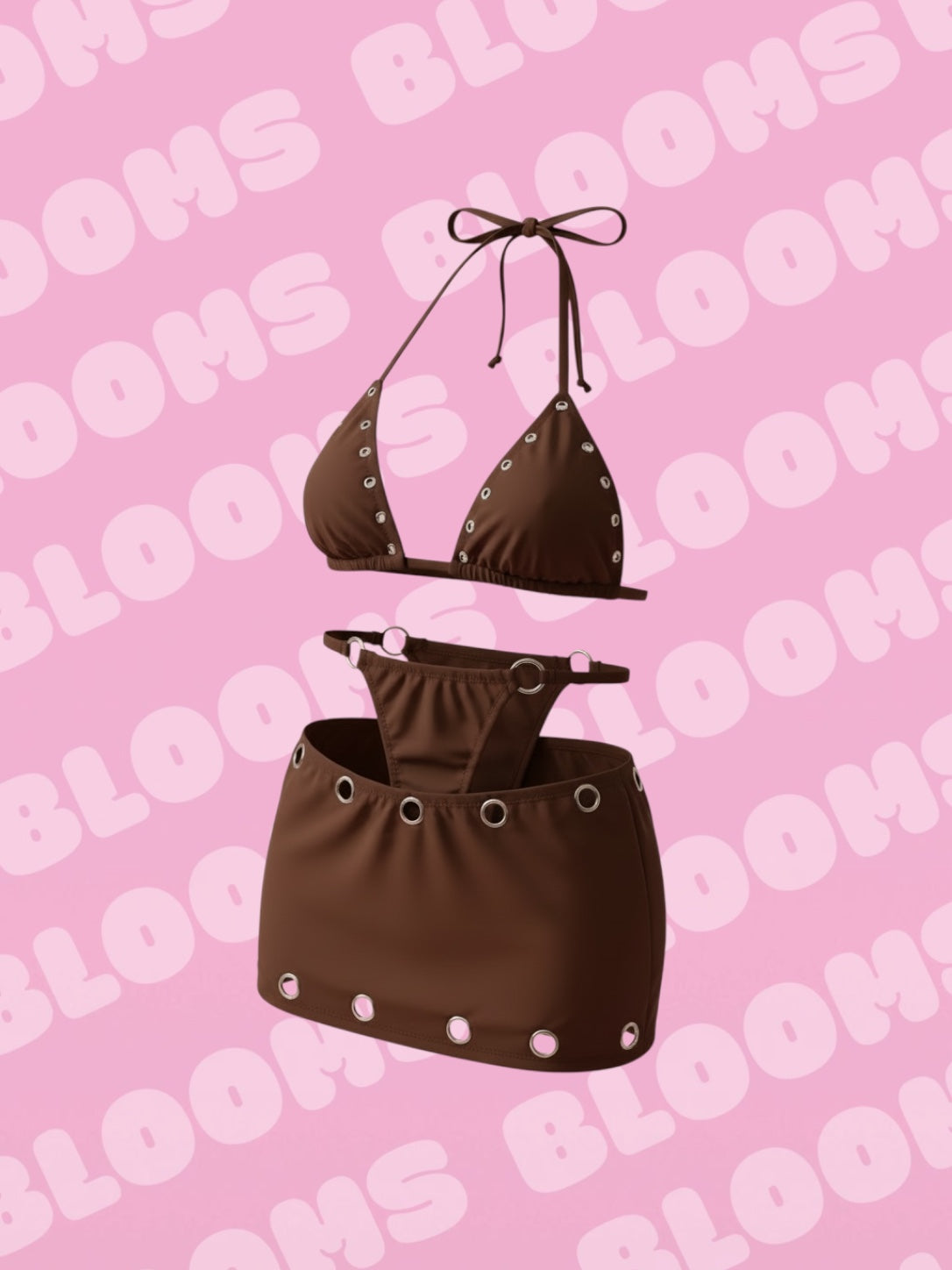 Bikini 3 pezzi Gonna