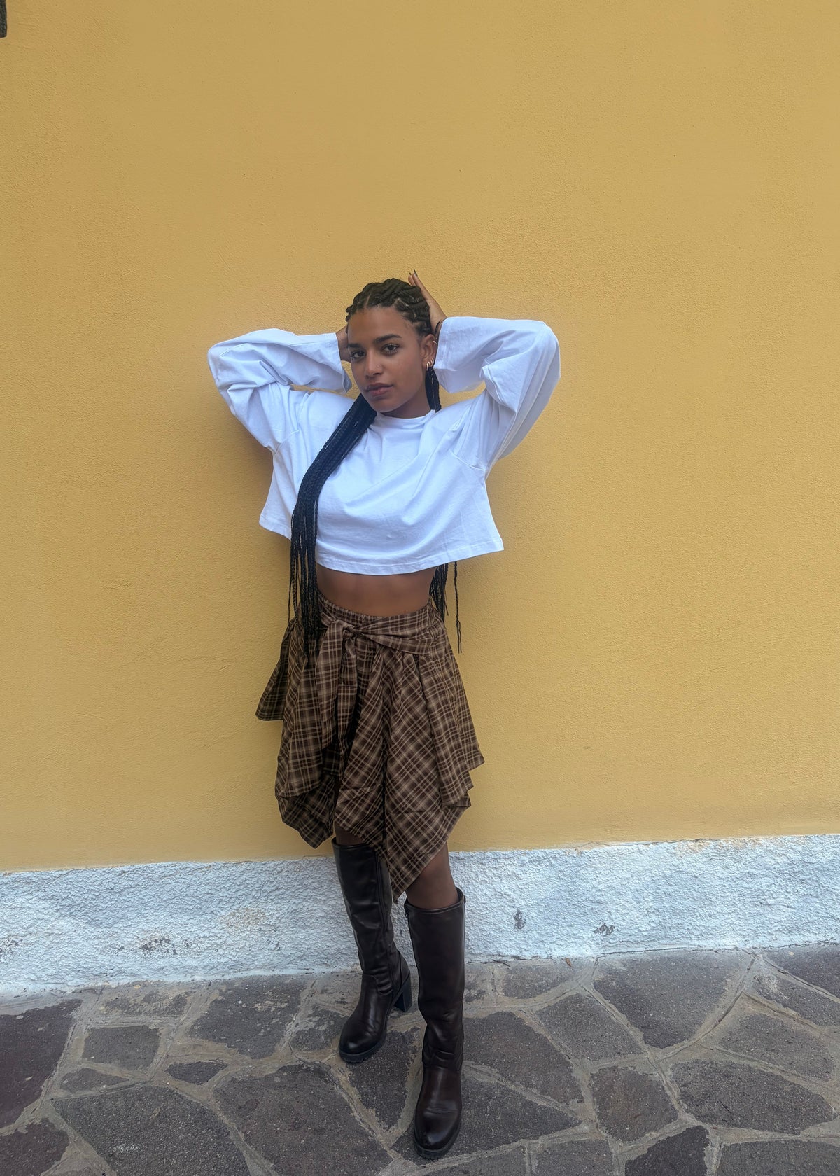 Gonna Effetto Camicia