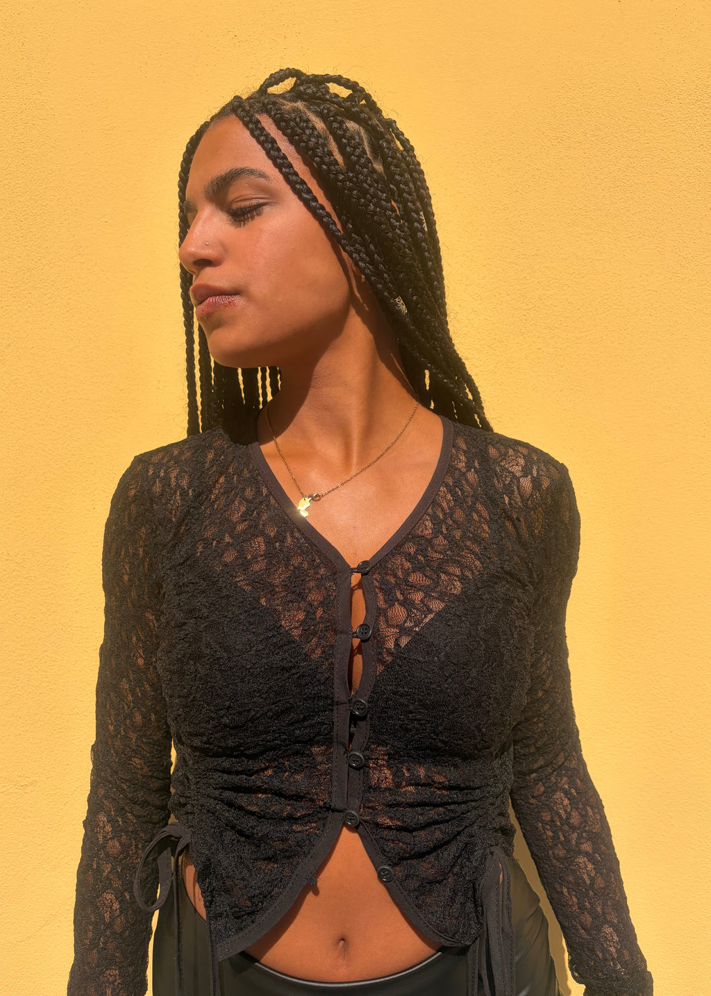 Blusa in pizzo