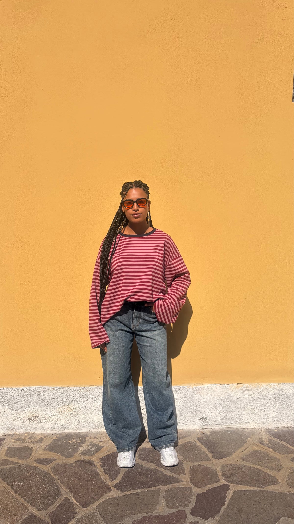 Maglia a Righe Oversize