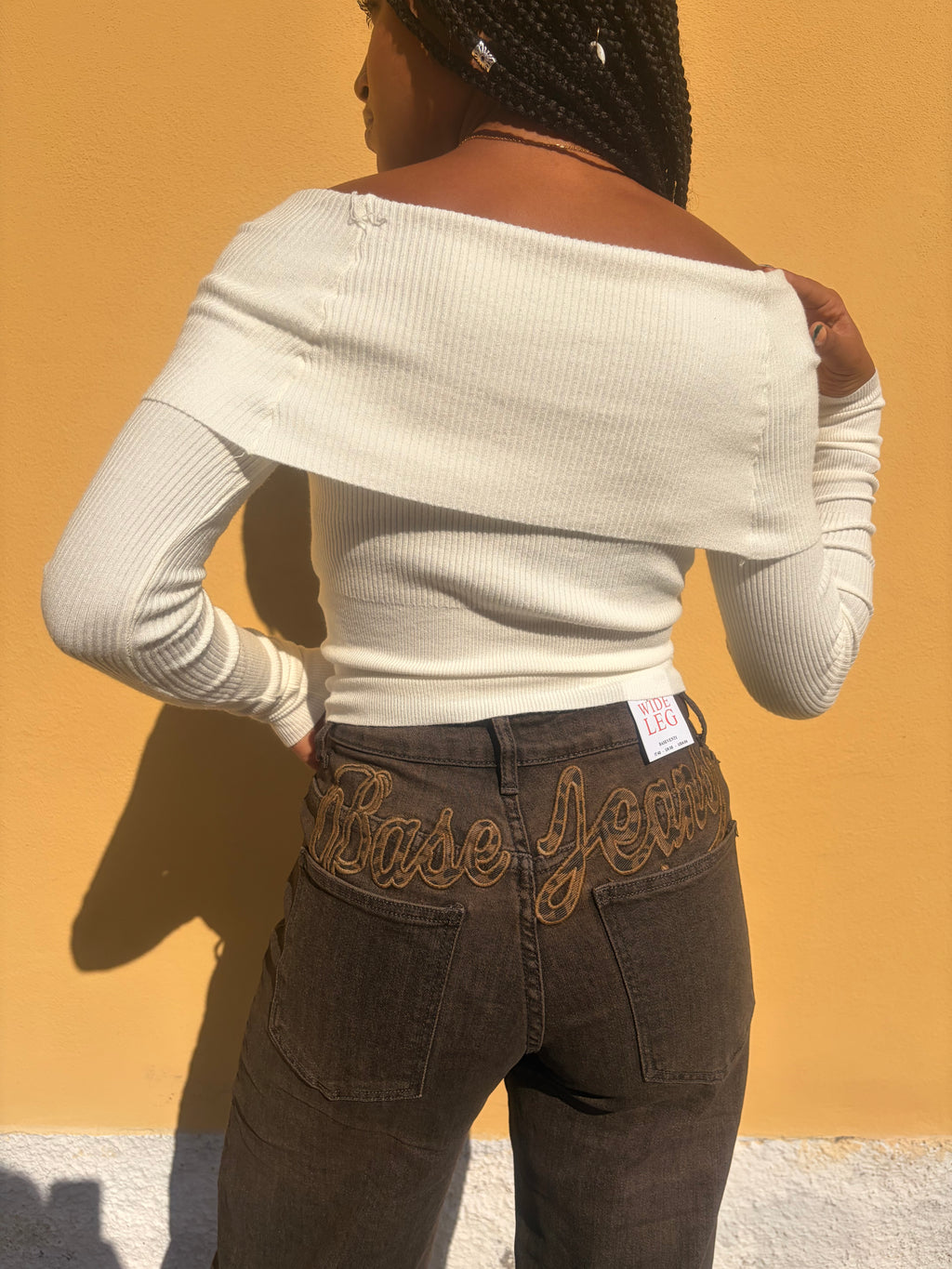 Jeans Base Marroni