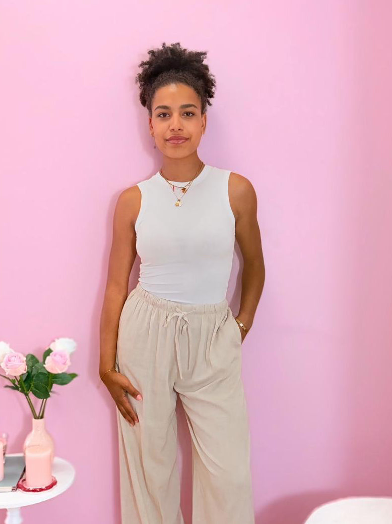 Pantaloni in Lino