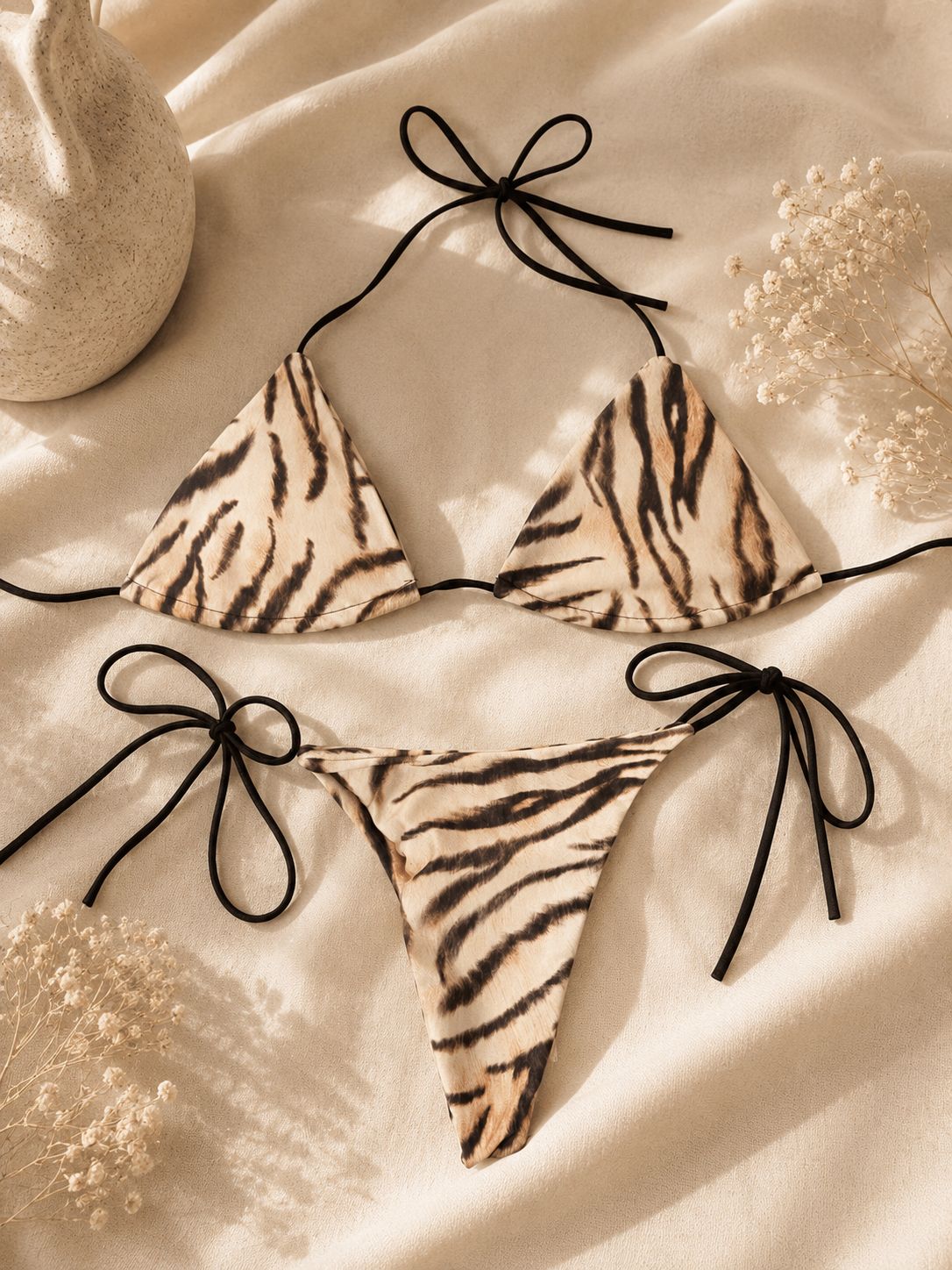 Bikini 3 Pezzi Zebrato
