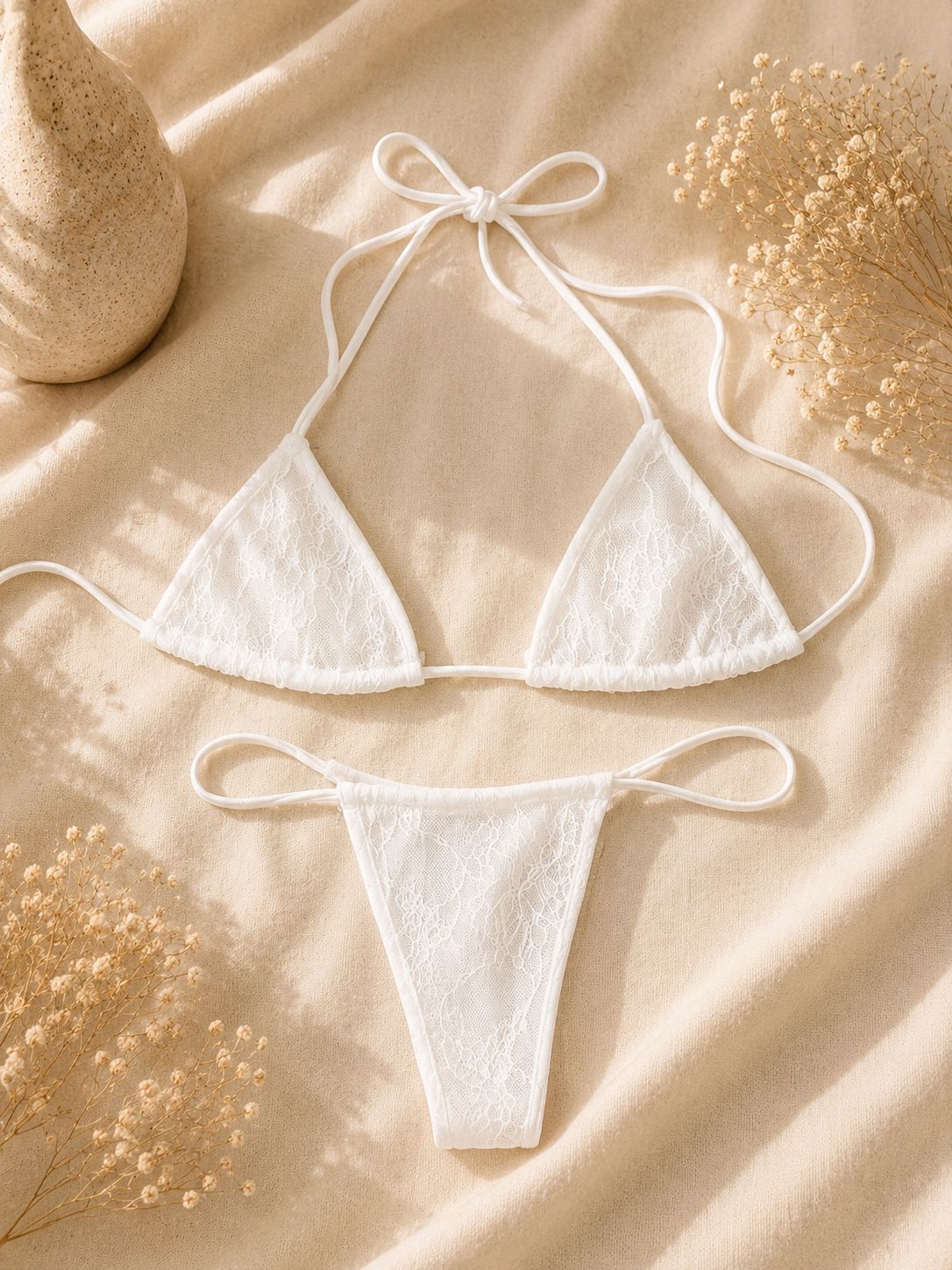 Bikini 3 pezzi pizzo